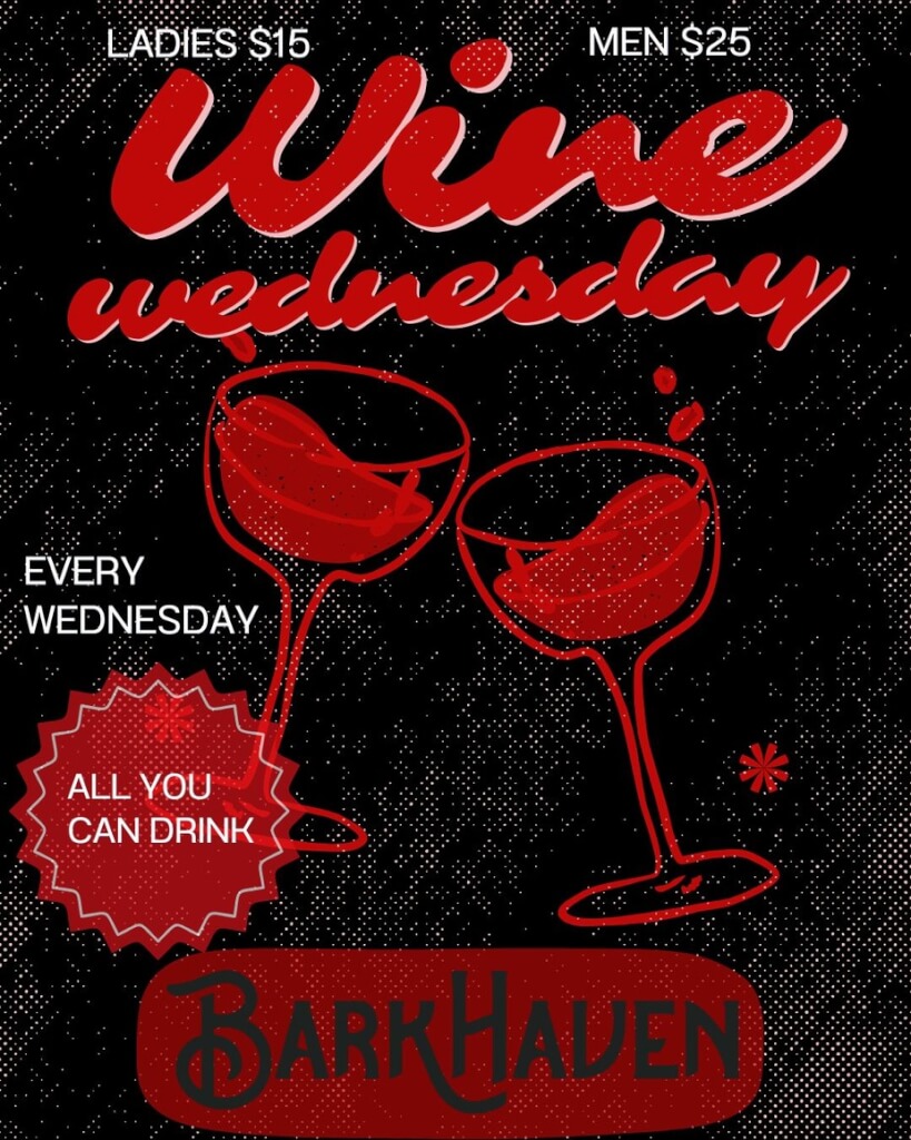 Wine Wednesday at BarkHaven